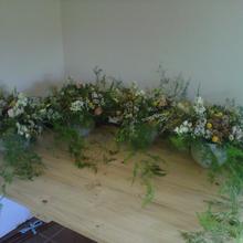 Whimsical boho flowers